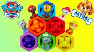 Preschooler learning with wooden beehives