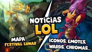 Mapa: Festival Lunar (En Exclusiva) - Iconos, Chromas, Emotes, Wards... | Noticias LOL