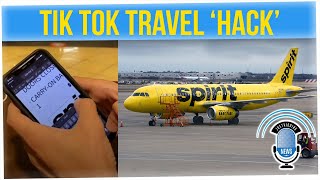 TikTok User Banned from Spirit Airlines After Posting ‘Travel Hack’ Video