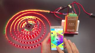 How to use Dream color music WIFI controller