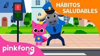 Paso Peatonal | ¡Cruza el paso peatonal! | Hábitos Saludables | Pinkfong Canciones Infantiles