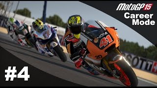 MotoGP 15 Gameplay Career Mode Walkthrough - Part 4 "NEW TEAM" Moto 3 (Mugello & Catalunya)