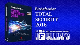 Bitdefender Total Security 2016 - 2017 | RENOVAR CODIGO DE ACTIVACION