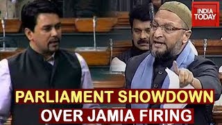 Ruckus In Lok Sabha Over Jamia Firings; Opposition Targets Anurag Thakur And Parvesh Verma