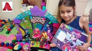 Играем в куклы Rainbow Roks   Радужный рок   Девочки из Эквестрии