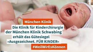 Die Klinik für Kinderchirurgie an der München Klinik Schwabing