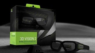 Распаковка unboxing) NVIDIA GeForce 3D Vision 2 Wireless 3D Glasses Kit