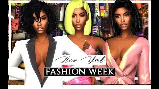 THE SIMS 4 | NEW YORK FASHION WEEK LOOKBOOK | + ALL CC LINKS!