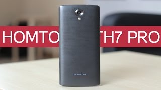HOMTOM HT7 Pro - первое впечатление и недораспаковка (geekbuying.com)