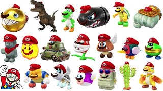 Super Mario Odyssey - All Capture Transformations (Gameplay Showcase)
