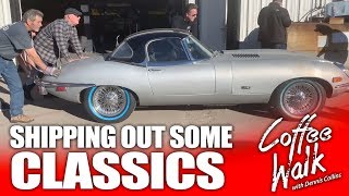 Coffee Walk Ep.27: Shipping out some classic cars