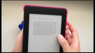 KINDLE PAPERWHITE +SCREEN PROTECTOR case