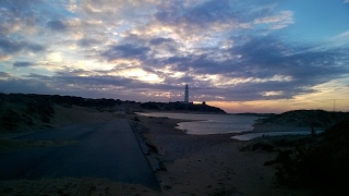 Incredibly beautiful sunset. Spain. Trafalgar. Canos de Meca. Невероятно красивый закат. Испания.