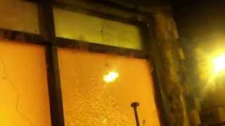 Воздействие огня на противопожарную перегородку eiw 60