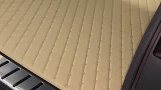 3d коврики из экокожи в багажнике Лексус RX200-2017