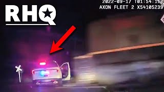 WATCH: Police TRAP Women On Train Tracks