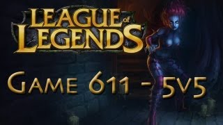 LoL Game 611 - 5v5 - Evelynn - 1/2
