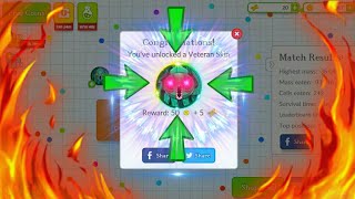 AGARIO MOBILE - UNLOCKING LVL 100 KRAKEN SKIN IN AGAR.IO