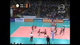 Perú vs República Dominicana - Voley Final Four sub 20