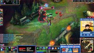 Voyboy - Cho'Gath vs Leblanc - Mid - Full Game