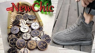 #NewChic Рай рукодельниц #пуговицы #обувь