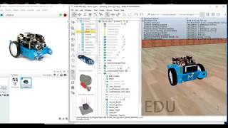 Makeblock Mbot Simulator Yön Tuşları İle Hareket