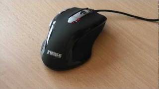 Rude Gameware Fierce Gaming Control 5000dpi Mouse Overview