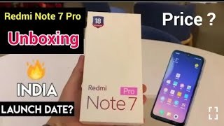 Redmi Note 7 Pro - Price, Specifications, Launch Date In India | India Mein Kab Launch Hoga