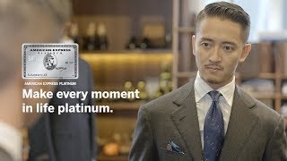 Alan See Of The Armoury Shares Lives Platinum Life With American Express