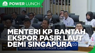 Menteri KP Bantah Pembukaan Ekspor Pasir Demi Investasi Singapura di IKN