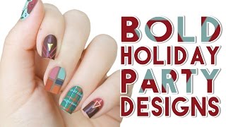 5 Bold (But Not Too Festive) Nail Designs Perfect for Holiday Parties