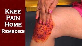 Knee Pain Relief From Home Remedies - How To Get Knee Pain Relief At Home