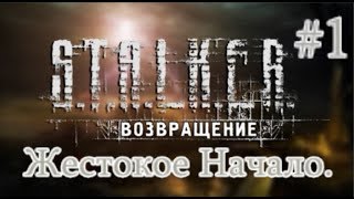 СТАЛКЕР "Возвращение" #1. Жестокое Начало. Мочилово на Затоне. Помощь Хасану и Схрон Балабола