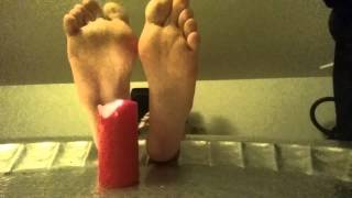 Candle foot torture