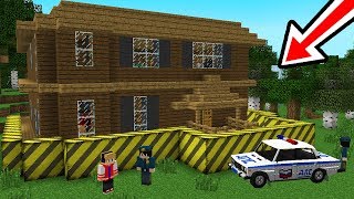 POLÍCIA ME EXPULSOU DA MINHA NOVA CASA NO MINECRAFT !