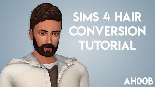 Sims 4: How to Convert a Hair to an Adult in Blender 2.70/2.76