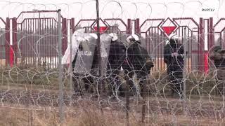 Tensions flare up at Belarus-Poland border