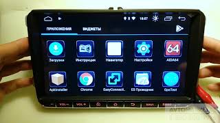 Обзор магнитолы на Android для VW и Skoda