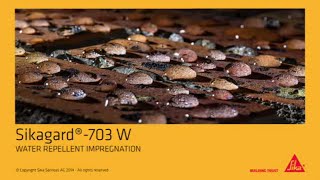 Sikagard®-703 W - Invisible Water Repellent Impregnation for Facades and Walls