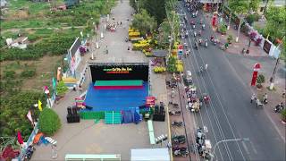 Không khí Tết 2020 ở thành phố Châu Đốc phiên bản Flycam