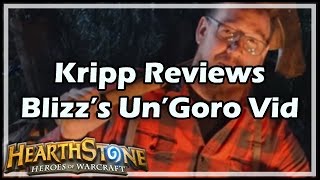 [Hearthstone] Kripp Reviews Blizzard’s Un’Goro Video