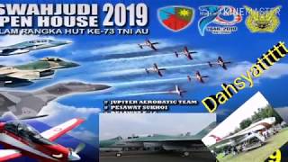 Atraksi pesawat tempur HUT TNI AU ke - 73