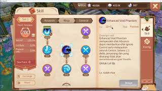 Laplace M Build skill Asasin Ninja lv80 PVE&PVP