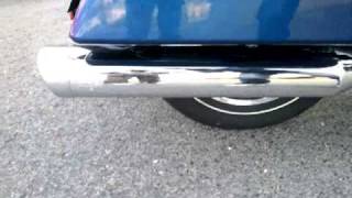 2010年式ハーレーFLHTKにVance & Hinesモンスターオーバルマフラー