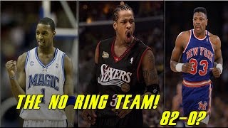 Can The"No Ring Team" Go 82-0? Iverson, T-Mac Win First Ring?!(NBA 2k17 MyLeague)