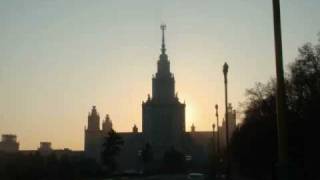 a visit to moscow university and sparrow hill in moscow -part 1