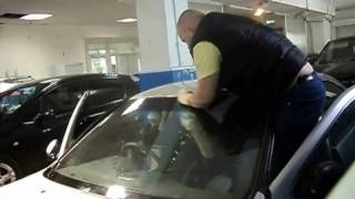 замена лобового стекла на NISSAN