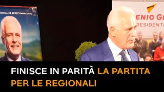 Finisce in parità la partita per le regionali, plebiscito per Zaia e De Luca