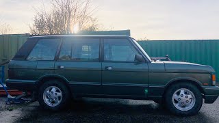 Rare range rover classic lse getting it running after 9 years