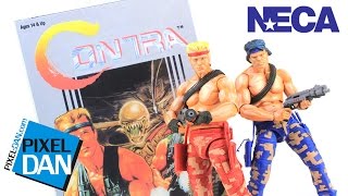 Contra Lance and Bill NECA Toys NES Video Game Figures Review